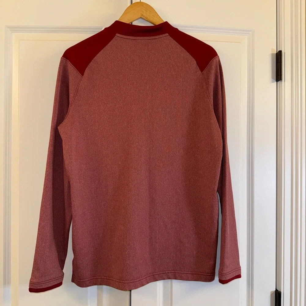Nike Alabama Crimson Tide Dri-FIT Quarter Zip Pullover Mens‎ Size M Red